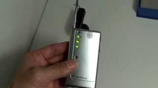 Spy bug Sweeper detector finds hidden wireless cameras and microphones at asianwolf.com