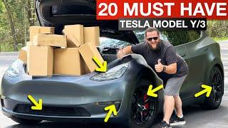 20 Must-Have Tesla Model Y and Model 3 Accessories for 2024 You Didn't Know You Needed!