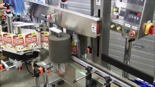 JDA - Front and Back Labeling Machine , Flat Bottle Labeler USA Canada