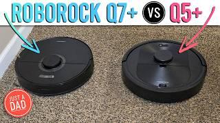 Roborock Q5+ Vacuum vs Q7 Max+ Robot Vacuum & Mop Cleaner COMPARISON