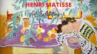 Henri Matisse Paintings with TITLES Retrospective Exhibition 4  Famous Post-Impressionist Artist