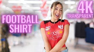 [4K] Transparent Tops Try On Haul | Get Ready With MsBella (2024)