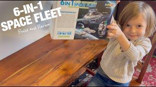 6-in-1 Space Fleet Toy - Build and Review