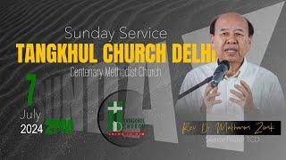 7th July 2024 | TCD Sunday Worship Service (Foundation Day) | Rev. Dr. Mathanmi Zimik Senior Pastor