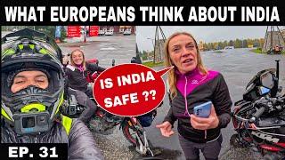 [S.2 EP.31] Look what European Girl Said about India and Indian People in Finland | India to London