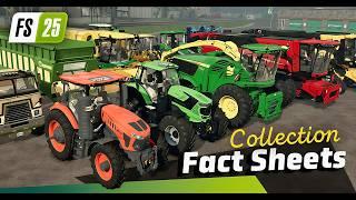 FS25 - First Fact Sheets Are Here! | Farming Simulator 25