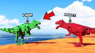 CHOP BUILT A SUPER DANGEROUS ROBOT T-REX IN TRAILMAKERS