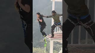 splash bungy#trandingshorts #youtubeshorts #viralshort #shortsfeed #shorts #bungeejumping