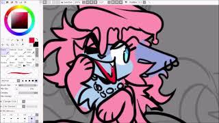 OC: Kitty Cat Party! [SPEEDPAINT]