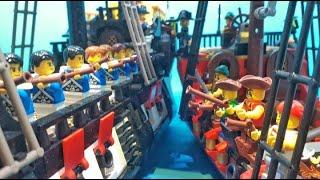 Die Seeschlacht der Piraten (Lego Stop Motion deutsch)