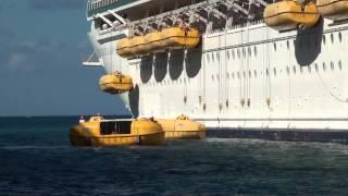 Independence of the Seas: 2012 Transatlantic Lifeboat Testing