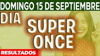 Resultado del SUPER ONCE Sorteo 1, Sorteo 2 y Sorteo 3 del Domingo 15 de Septiembre del 2024.