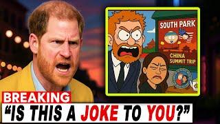 Prince Harry GOES NUTS After South Park HUMILIATES His China Trip on TV