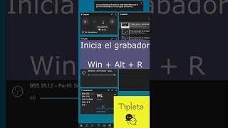 Grabar desde Windows 10 y 11 sin programas