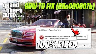 GTA V Error 0xc00007b Fix Epic Games | Gta V Epic Games Error 0xc00007b | Gta v 0x00007b Error Fix