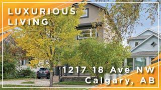 Calgary Real Estate Property Video Tour Production - 1217 18 Ave NW