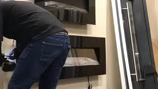 Electric fireplace Display