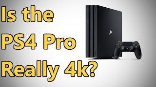 PS4 Pro 4K Upscaling Explained | Native 4K?