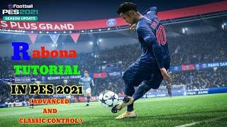 All types rabona skills tutorial in Pes 2021 || all control Pes rabona tutorial