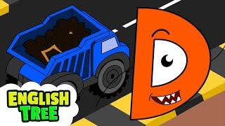 A-Z Vehicles Phonics Song | English Tree TV