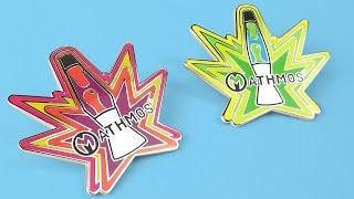 Mathmos Limited Edition Lava Lamp Pin Badges - Produced by Fattorini