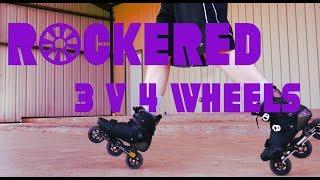 Rockered: 3 v 4 Wheel Inline Skates Comparison