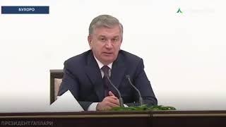 Президент Мирзиёевнинг Олот тумани билан мулоқоти