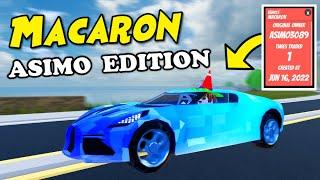 Jailbreak MACARON ASIMO Edition.. (Roblox Jailbreak)