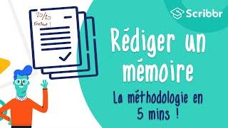 Comment faire un mémoire ? La méthodologie en 5 minutes ! | Scribbr 