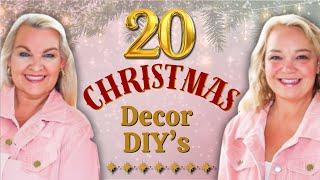 20 High-End Christmas DIYs on a Budget: HACKS for Massive Inspiration!