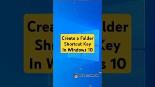 Fast Folder Creation Shortcut keys in Windows 10 #shortsfeed #ytshorts