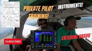 Private Pilot Training - Instrument Lessons and Approach