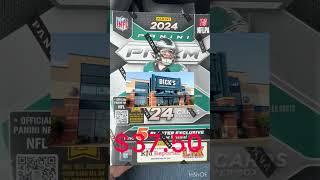 2024 PRIZM FOOTBALL blaster box from dicks sporting goods #nflfootball #prizmfootball #panini
