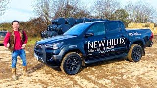 Driving The NEW 2021 Toyota Hilux Invincible X On The Farm! Is It My First Pick Up?