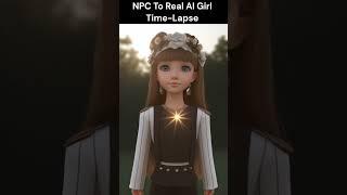 Journey from NPC Girl to Real AI Girl: Unveiling the Transformation