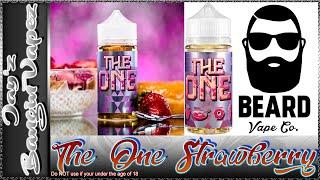 The One Strawberry E Juice by Beard Vape Co E juice Review!