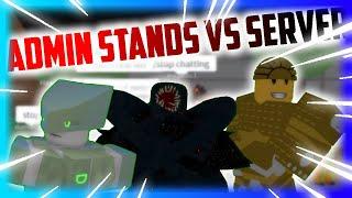 ADMIN STANDS VS SERVER IN A BIZARRE DAY MODDED | ABDM FIGHTING THE SERVER WITH ADMIN STANDS