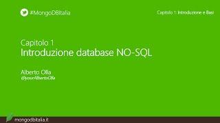 Introduzione database no-SQL - Corso base di MongoDB