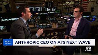 Anthropic CEO Dario Amodei on Claude 3 model, AI arms race and Big Tech partnerships