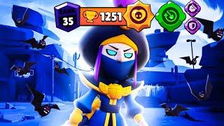 HOW I PUSHED MORTIS TO RANK 35 (1250 TROPHIES) FUNNY MONTAGE BRAWL STARS