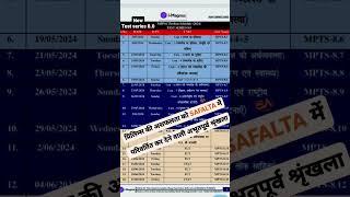 New Test Series 8.0 #mppsc #test tes#series #shortvideo