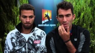 Melbourne 2015 Wednesday Rojer Tecau Interview