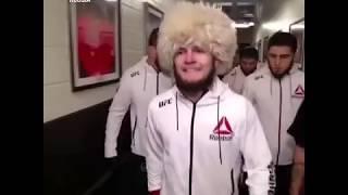 Выход Хабиба Нурмагомедова на UFC223.