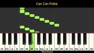 Can Can Polka Melodika Org Notaları