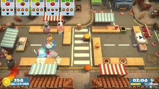 Overcooked (All You Can Eat) PS5 ⁴ᴷ Full Playthrough (3 Stars)