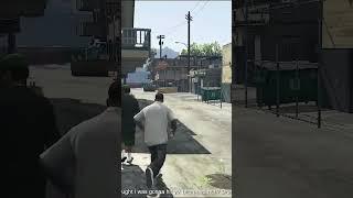 GTA 5 FRANKLIN SLAPS #gta5 #gta5online #gta5shorts #funny #funnyvideo #shorts #short #funnymoments