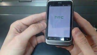 Сброс графического ключа HTC Wildfire S Factory Hard reset