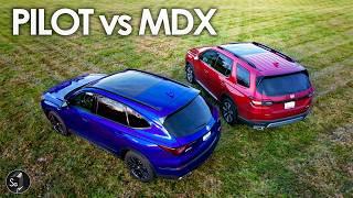 2025 Acura MDX vs Honda Pilot | Making Hard Choices