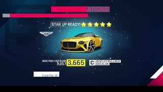 Asphalt 9 - Finally 5-starring my Bentley Mulliner Bacalar