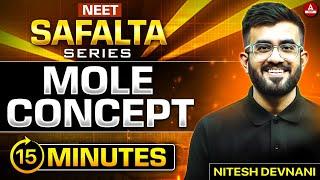 Mole Concept in One Shot | Chemistry Quick Revision for NEET 2025 | NEET 2025 | Nitesh Devnani